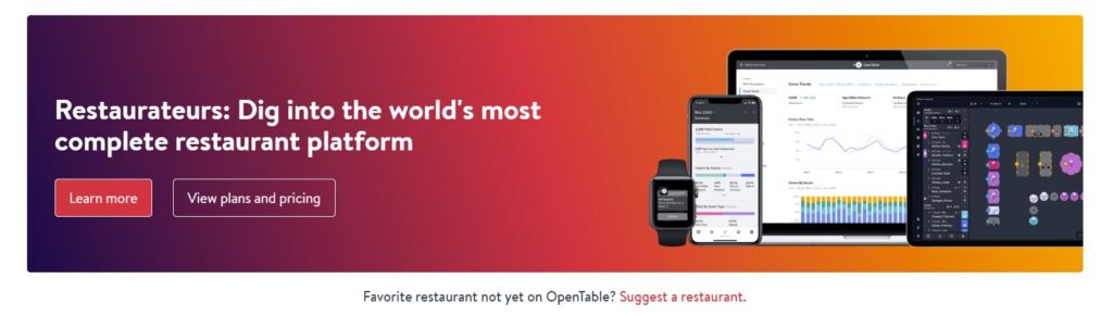 CRM Software for Restaurant Management
