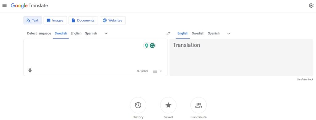 Google Translate App for Digital Nomads