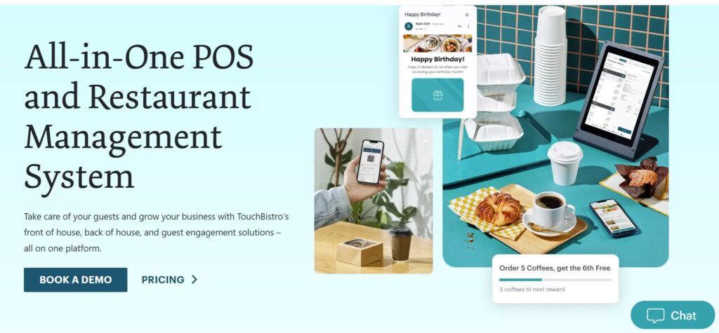 TouchBistro Software for Restaurant Management