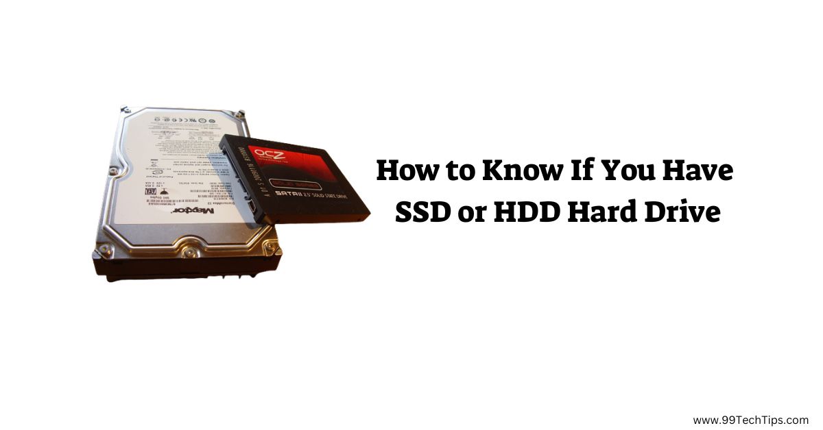 How to Check SSD or HDD In Windows 11